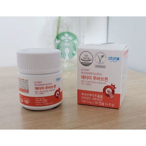 애터미 루바브퀸 160mg, 2개, 30정