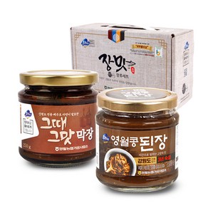 영월농협 장맛장류2종세트(된장250g 막장250g), 1세트, 250g