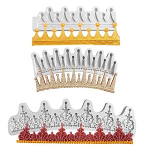 티아라 베이킹 몰드 모양 왕관 틀 디저트 제빵
