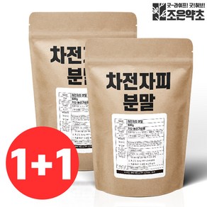 조은약초 품질 좋은 차전자피 100% 가루 분말 식이섬유 300g + 300g (총 600g)