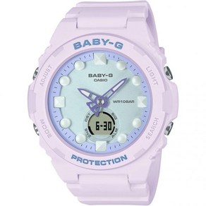 카시오 베이비 지샥 Baby-G 손목 시계 그린 퍼플 CASIO G-SHOCK BGA-320FH-4AJF 일본 정규품