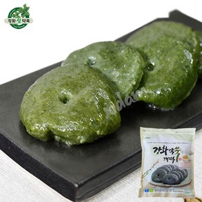 강화 약쑥으로 만든 개떡 1kg, 1개