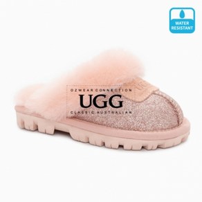 UGG 정품 어그 오즈웨어 키즈 아동 어린이 주니어 유아 코켓 슬리퍼 퍼안감 겨울 털 슈즈 방한 신발 방한화 털신 알지알지몰