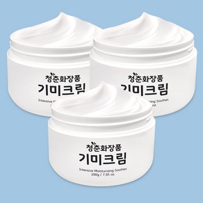 청춘화장품 기미크림 주름 미백 잡티 [임상시험완료] 200g 대용량, 3개