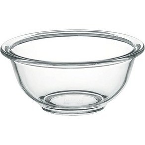 iwaki BC322 AGC Techno Glass Heat Resistant Glass Bowl Round 30.5, 3.3L, 각형, 1개