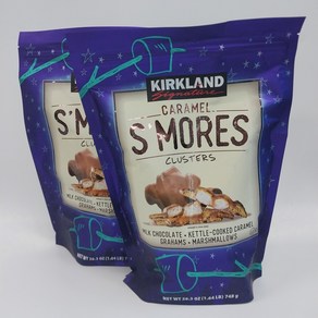 [코스트코] KIRKLAND CARAMEL S'MORES /커클랜드 카라멜 스모어 26.3 OZ (1.64LB), 2개, 748g