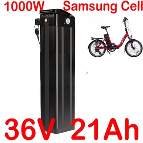 전기자전거 배터리 36v 20ah 10ah 13ah 15ah 20ah 21ah 리튬 사용 samsung cell fit 500w 1000w, 36v 8ah 500w(2a), 1개