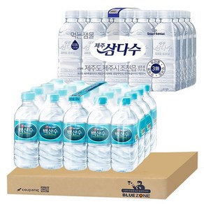 백산수 330ml x 20개 + 무라벨삼다수 330ml x 20개