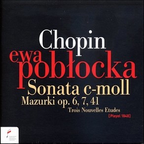 [CD] Ewa Poblocka 쇼팽: 피아노 소나타 C단조 마주르카 (Chopin: Piano Sonata in C mino Mazukas)