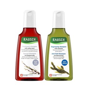 라우쉬 윌로우바크 트리트먼트 윌로우샴푸 200ml+씨위드샴푸 200ml, 1개