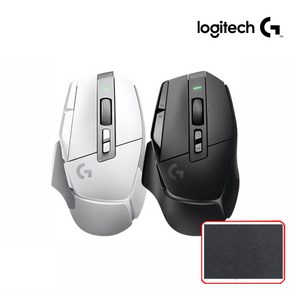 로지텍코리아 (정품) G502 X LIGHTSPEED 무선 게이밍 마우스+G 로그 마우스 패드, 화이트+ G로그 마우스 패드