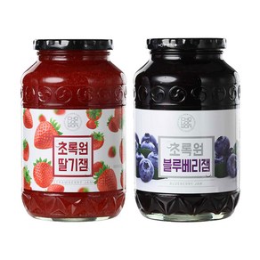 초록원 딸기잼 1kg + 블루베리잼 1kg/과일잼