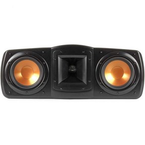 Klipsch Synegy Black Label C200 센터 채널 스피커 및 독점적 혼 기술 듀얼 5.25인치 고출력 우퍼 Dynamic 1 Tweete in