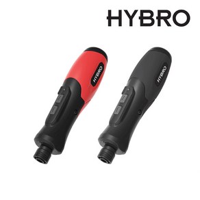 하이브로 H200Q 전동 드라이버 USB 충전 레드 블랙, 1개