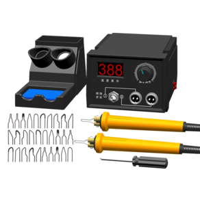 우드 버닝기 버닝펜 버닝툴 전기 인두기 온도 조절 세트 3D 각인기 목공 전열 조각기, LH40-WF, 1개