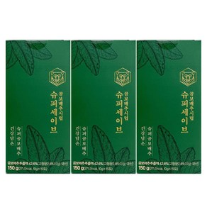 슈퍼세이브 곰보배추시럽스틱, 10g, 15개입, 3개