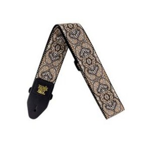 [ERNIEBALL] 어니볼 기타 스트랩 멜빵 임페리얼 페이즐리 골드 / CLASSIC JACQUARD STRAP IMPERIAL PAISLEY GOLD, 1개