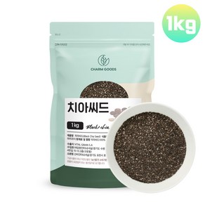 참굿즈 치아씨드 파라과이산 고단백 영양 씨앗, 1개, 1kg