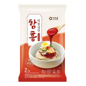 아워홈 함흥 비빔냉면 422g, 1개