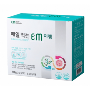 에버미라클 45일 EM프로바이오틱스가루 신바이오틱스 2g X 45포, 90g, 1개