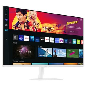 삼성전자 삼성 스마트모니터 M7 S32BM701 UHD 4K 80cm 32인치 컴퓨터모니터, LS32BM701UKXKR, S32BM701 화이트