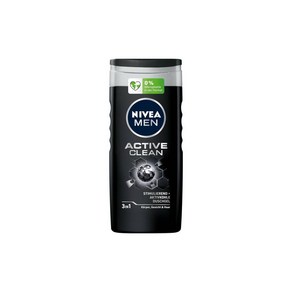 NIVEA 니베아 맨 액티브 클린 샤워젤 250ml, 1개