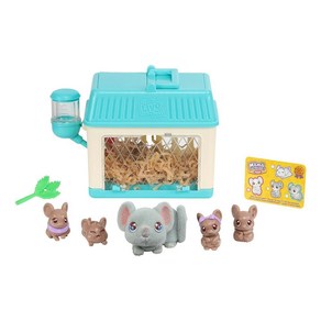 미국 아마존 정품++ Little Live Pets - Mama Surprise Minis. Feed and Nurture a Lil' Bunny Inside Their Hutch