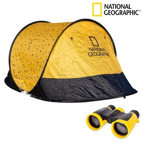 (컴온탑) 내셔널지오그래픽 POP-UP TENT + 3x30 BINOCULARS 원터치 텐트 + 쌍안경세트