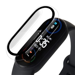 Mi Band 6 5 4 3 스마트 워치 도금 커버 용 케이스 보호를 위해, 분명한