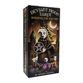 [인터타로] Borderless Edition 기묘한달 타로카드 Deviant Moon Tarot [한글해설서+주머니증정] 직수입정품