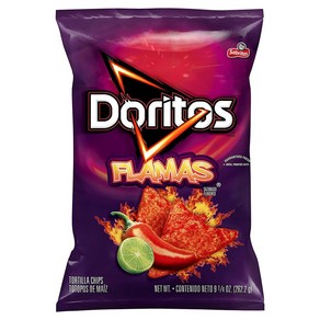 Doitos 도리토스 Totilla Chips Flamas 매운맛 체다치즈맛 해외인기스낵 안주용과자 262g 1봉, 1개