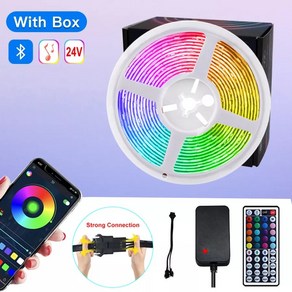 틱톡 유튜브 10M-50M Led 스트립 빛 블루투스 Led 간접조명, 유럽 플러그, 20M Set, 1개