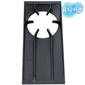 1열 상판 (구멍 측면) 업소용 가스렌지 화구 석쇠 간택기 간텍기 버너 1구