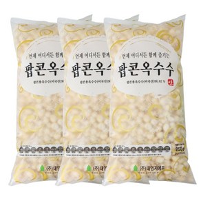 강냉이 팝콘 옥수수 강냉이 뻥튀기 250g x 3개+미니약과증정, 3개