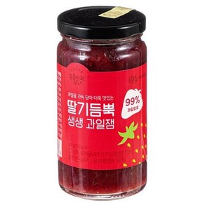 복음자리 과일 99% 딸기 듬뿍 생생과일잼 380g, 1개