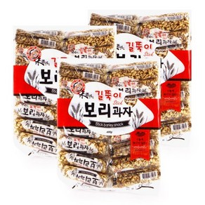 엉클팝 길쭉이 보리과자 400g X 3개 인기스낵 강정, 엉클팝 길쭉이 보리과자 400g x 3개 ..