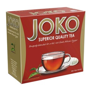 Joko Tea - 100 tea Bags Impoted Fom South Afica 조코 티 - 남아프리카에서 수입한 100개 티백, 1개, 102.06g