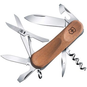 VICTORINOX(빅토리녹스) 나이프 에볼루션 우드 14 2.3901.63 (구명:에보우드 14)[보증 첨부], 1개