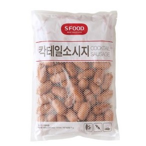 에쓰푸드 칵테일소시지 1kg