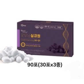 굿모닝 실큐원 3g 90포 270g 실큐아미노산 실크단백질 3종, 90개