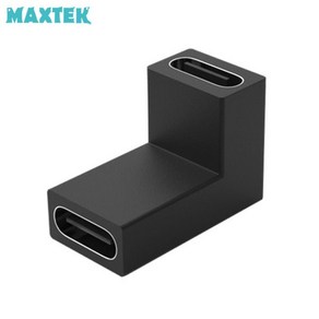 MT290 USB3.1 C타입 L형젠더 90도 상하꺽임연장