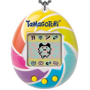 게임기 주변기기 Tamagotchi 오리지널 - 스카이 업데이트된 로고, Candy Swil (업데이트된 로고)