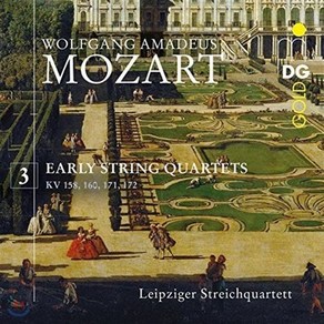 [CD] Leipzige Steichquatett 모차르트: 초기 현악 4중주 3집 - 5 7 11 12번 (Mozat: Ealy Sting...