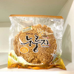 미락에프앤 찰가마 누룽지 500g 간편식 아기 간식 누룽지탕 죽 숭늉 미음 지퍼팩, 1개