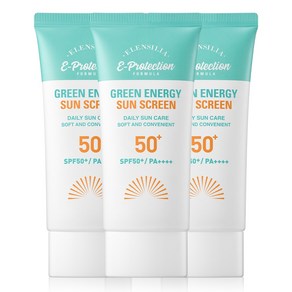 [엘렌실라] 그린에너지 톤업선크림 3개, 50g