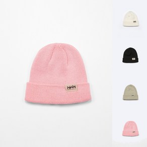 엔쓰리 2425 NNN BASIC BEANIE 스노우보드 비니, 베이지, 1개