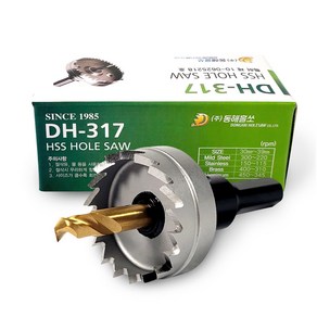 동해 일반 홀소 28mm DH-317 국산 홀쏘 홀커터 홀컷터 천공 철판, 동해 일반홀소 28mm DH-317, 1개