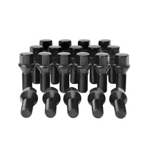 메르세데스 벤츠 ML350 ML500 GLC300 GLK350 GLK350용 14x1.5 러그 볼트 14mmx1.5 휠 볼트 OEM 공장 휠 CL500 GL450 W215, M14x1.25 fo BMW, 1개