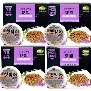 애견비책 햇밥 연어 120g X 24ea 습식강아지사료 보약, 햇밥 연어 24개, 24개