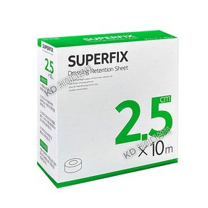 슈퍼픽스 롤타입 부직포 천 반창고 2.5cmX10m 2001, 1개, 1개입